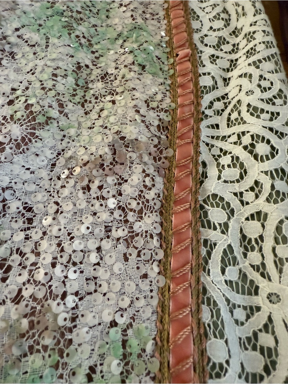 Byron Lars Floral Wrap Tie-Waist Midi Dress in Multi-Color & Multi-Texture Sz 0 - Picture 11 of 15
